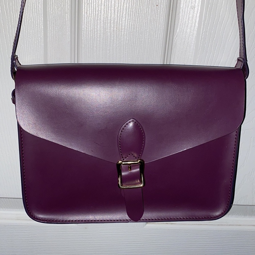 *Like New* Angela Roi Purple Palette Crossbody Bag Vegan Leather